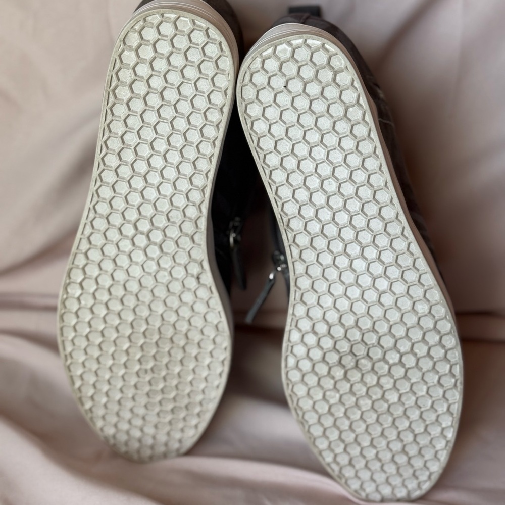 Susina Wedge Blue Camo Sneakers - Picture 5 of 5
